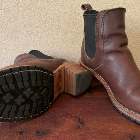 Red Wing Shows ‘Harriet’ Boots Mahogany Brown - Picture 3 of 3